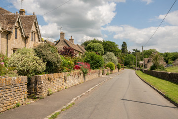 Fototapeta na wymiar The picturesque Cotswold village of Westonbirt, Gloucestershire, United Kingdom