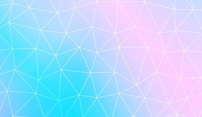 Obraz premium Triangular style. Modern design for you business, project. Vector illustration. Creative gradient color.
