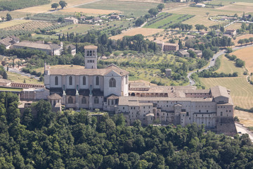 Fototapeta na wymiar Basilica di San Francesco d'Assisi - Assisi