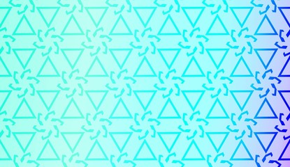 Art deco geometric pattern with Abstract Blurred Gradient Background. For Screen Cell Phone. Vector Illustration.