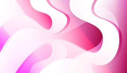 Curve Line and Wave Layer Background. For Cover Page, Landing Page, Banner. Colorful Vector Illustration.
