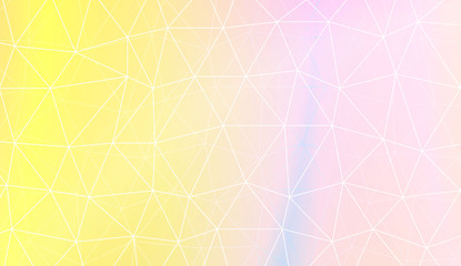 Hipster pattern with polygonal pattern with triangles elements. For modern interior design, fashion print. Vector illustration. Blurred Background, Smooth Gradient Texture Color.