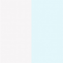 Vector simple graph paper seamless background. Abstract blueprint paper illustration