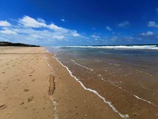 summer sun beach france atlantic bretagne