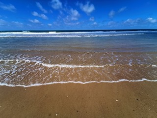 summer sun beach france atlantic bretagne
