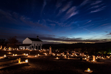 All souls night in Hornitos California