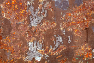 Old Weathered Rusty Metal Texture