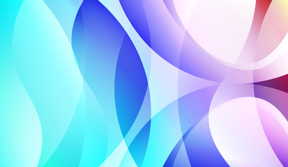 Futuristic Color Design Geometric Wave Shape. For Flyer, Brochure, Booklet And Websites Design Colorful Vector Illustration.