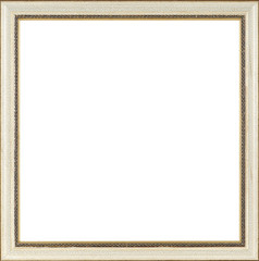 Obraz premium Picture frame isolated on white