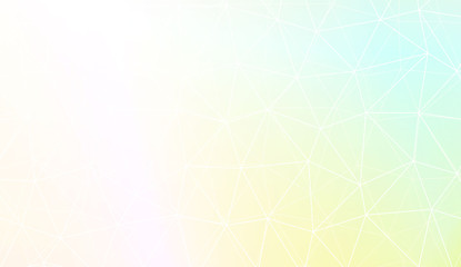 Fototapeta premium Modern geometrical abstract background with polygonal pattern with triangles elements Template for wallpaper, interior design, decoration, scrapbooking page. Vector illustration. Gradient color.