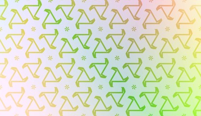 Light Pastel color Gradient Background with Geometric Pattern. For Your Graphic Invitation Card, Poster, Brochure. Vector Illustration.