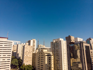 Fototapeta na wymiar São Paulo at winter