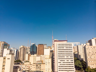 Fototapeta na wymiar São Paulo at winter