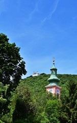 Leopoldsberg vom Kahlenbergerdorf
