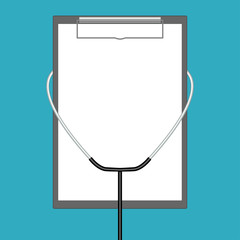 medical concept doctor and his equipment vector