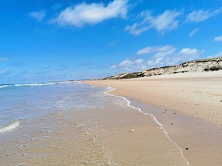 summer sun beach france atlantic bretagne