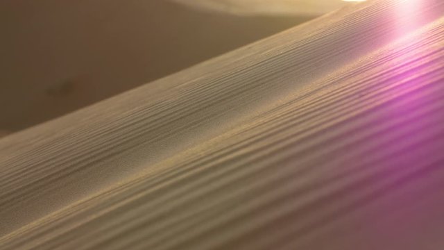 Close up of Erg Chebbi sand dunes