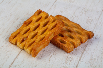 Delicious puff pastry