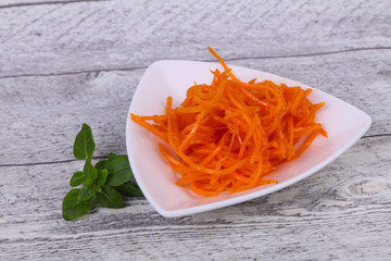 Korean cattot snack salad