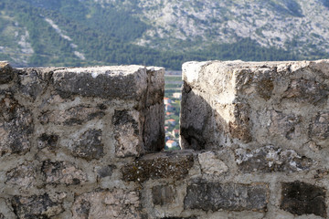 Klis Fortress - medieval fortress near the city of Split