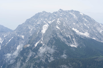 Fototapeta premium aerial view of mountains