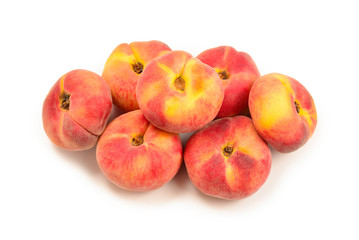 Fototapeta na wymiar Fig peach isolated on white background.