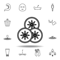 spa relax symbol outline icon. Detailed set of spa and relax illustrations icon. Can be used for web, logo, mobile app, UI, UX