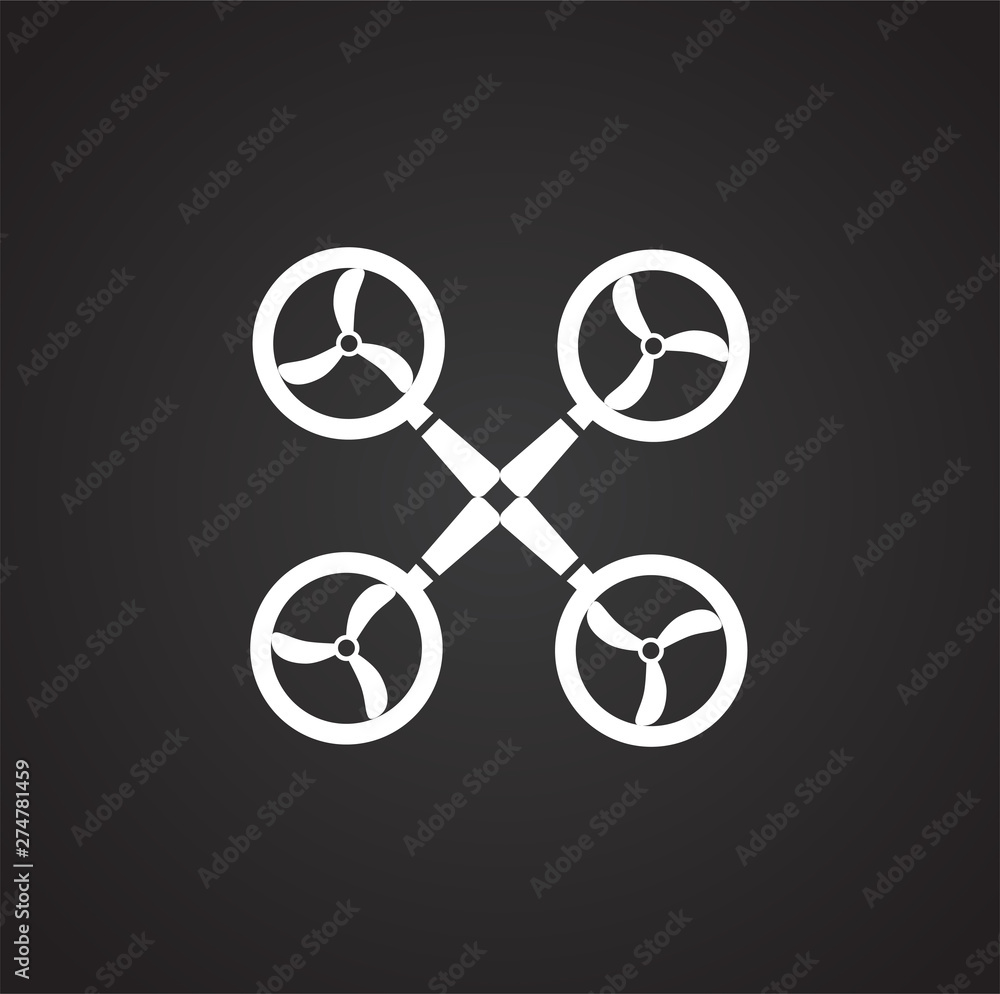 Poster search related icon on background for graphic and web design. simple illustration. internet concept 