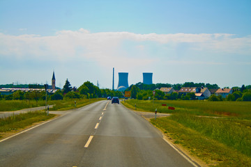 The nuclear power plant in Bavaria , in Germany