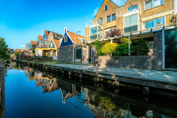Volendam - small historical Dutch village, Netherlands