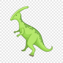 Parazavrolofus, icon. Cartoon illustration of parazavrolofus, vector icon for web