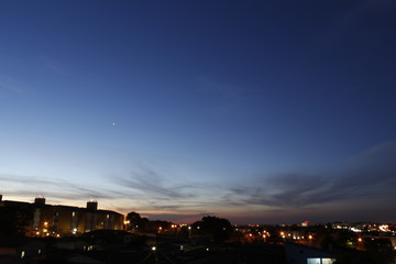 Fototapeta na wymiar City at night - Mercury