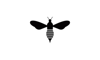 bee logo vector