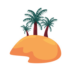 Fototapeta premium summer time holiday icon vector ilustration
