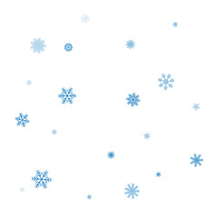  White and blue Christmas background. 