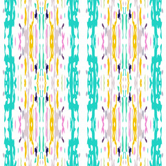 ikat seamless geometric pattern shibori