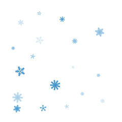  White and blue Christmas background. 