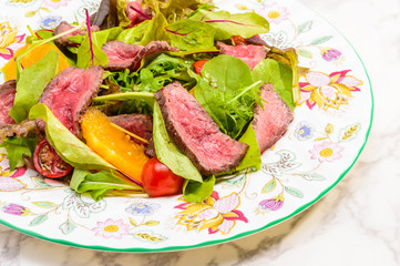 ローストビーフのサラダ