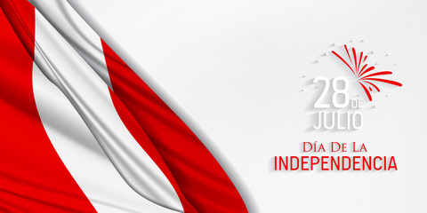 Peru Independence Day (Día de la Independencia).