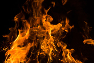 Fire flame background