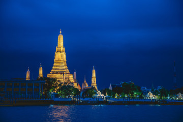 King Zheng Temple on the Mekonan River in Bangkok, Thailand