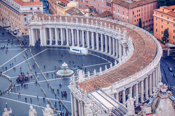 Vatican city and St. Peter's Square