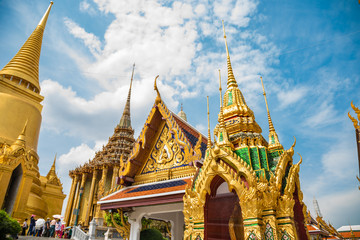 Fototapeta premium Jade Buddha Temple, Grand Palace, Bangkok, Thailand