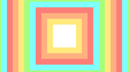 Abstract geometric ray burst rainbow background. Soft gradient pastel Colorful Comic graphic with radial stripe pattern. Concept for wedding card design or presentation