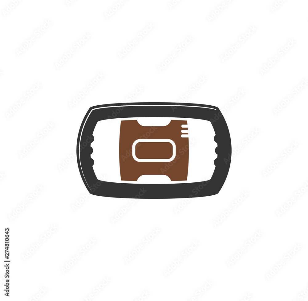 Poster steering wheel icon on background for graphic and web design. simple illustration. internet concept 