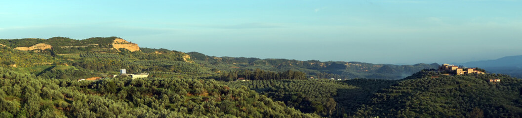 Fototapeta na wymiar Panorama near Sparta