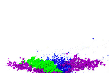 Natural colored pigment powder.