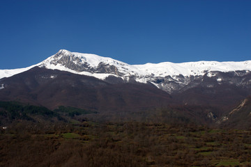 view of mountains