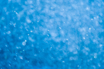 Abstract rain fall and bokeh background.