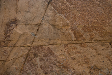 Abstract concrete wall